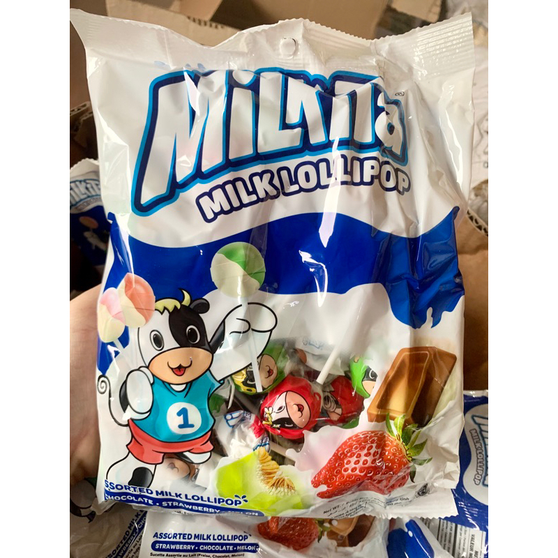 Milkita Lollipops 3 Synthetic Flavors 450g (50 Pieces) | Shopee Philippines