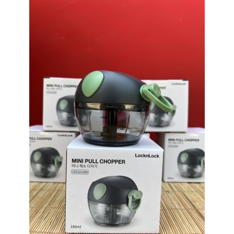 Hand-pulled garlic and chili grinder Lock&Lock 180ml | Shopee Philippines