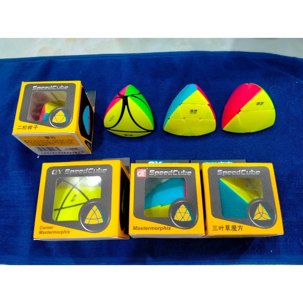 Rubik Pyraminx Rubik Triangle Variant Qiyi Moyu Types (98 99% Beautiful ...