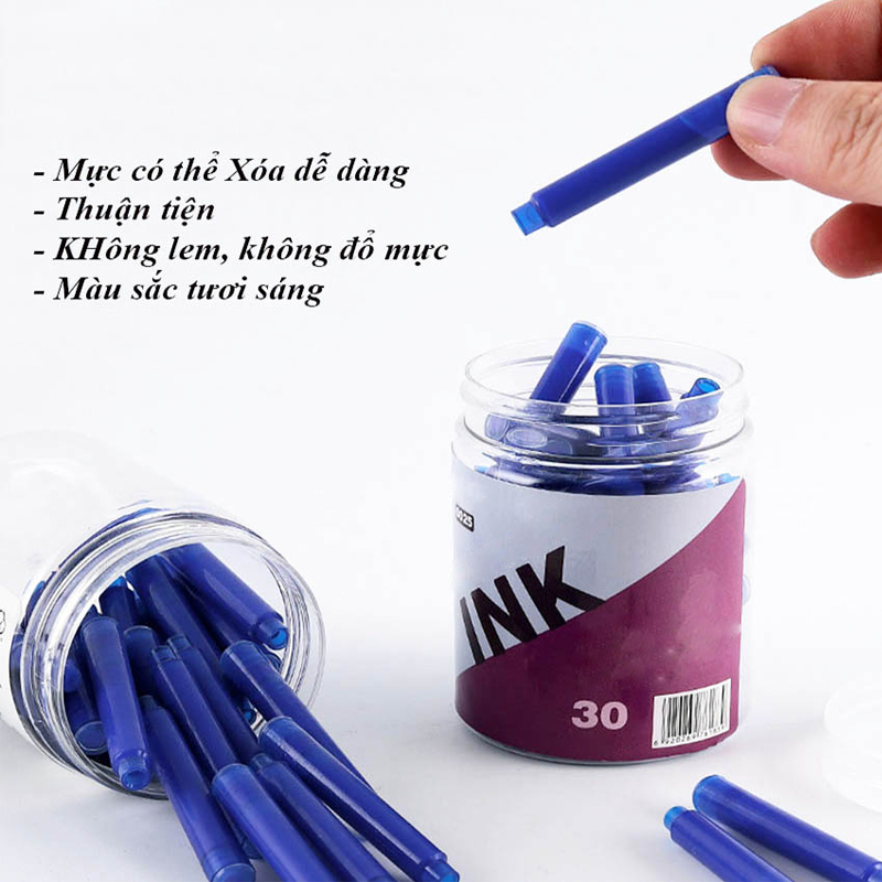 [Ngoc han]Erasable INK, erasable fountain pen INK INK 0025 to practice ...