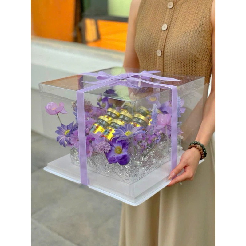 Transparent mica box with clear lid | Shopee Philippines