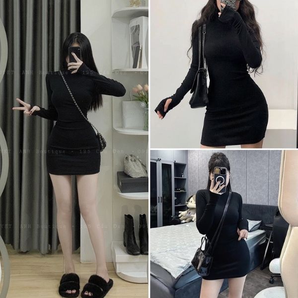 Luxurious hugging bodycon dress with elastic ribbed spandex V905 LOZADO ...
