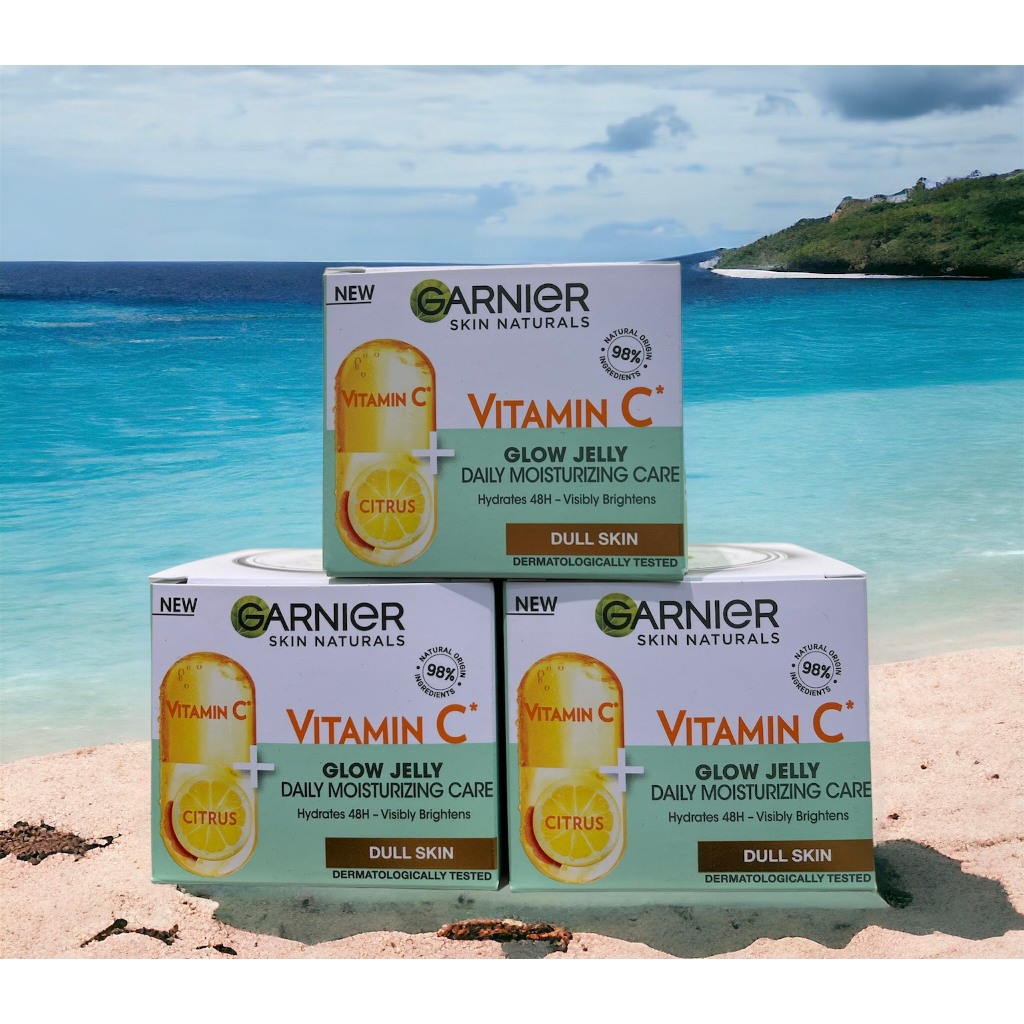 Garnier SKIN NATURALS VITAMIN C GLOW JELLY Cream 50ml Shopee Philippines