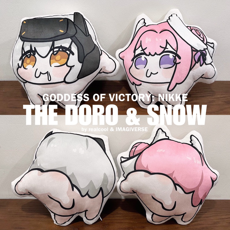 Goddess of Victory: NIKKE The Doro & Snow Plush Toy | Shopee Philippines