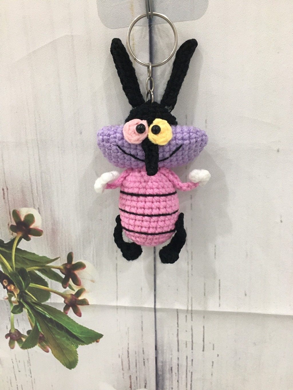 Oggy cockroach keychain (Combo of 3) | Shopee Philippines