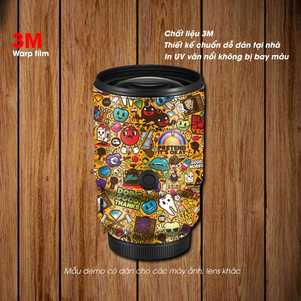 Canon 17-35mm f2.8 Lens skin sticker.Ef 24-70mm f2.8L USM,EF 50mm F1.4 ...