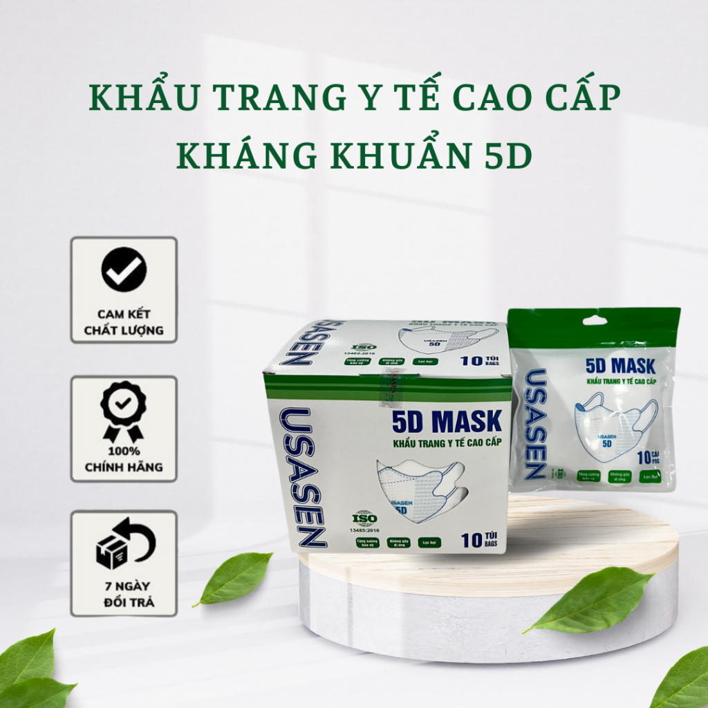 High quality 5D antibacterial medical mask, box of 100 | Shopee Philippines