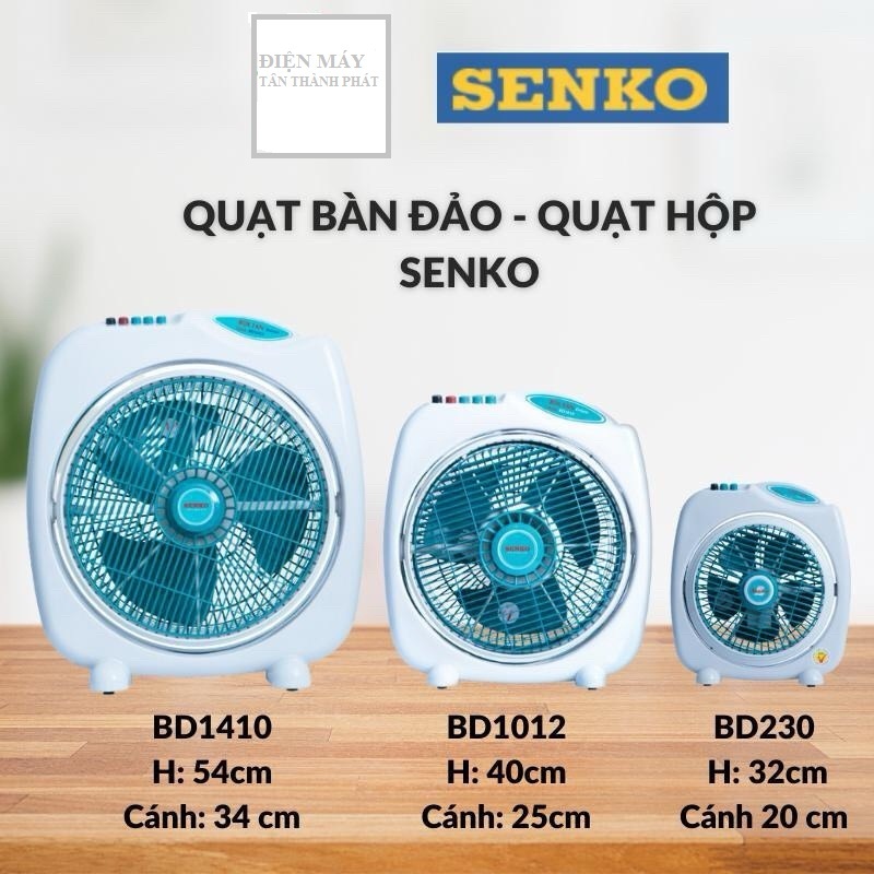 SENKO BD230 box fan, Senko island table fan, Senko radiator fan ...