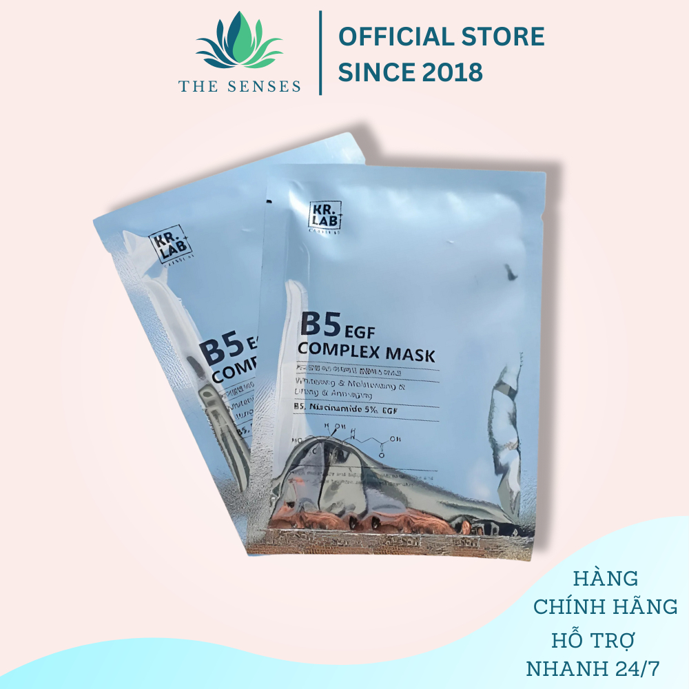 B5 EGF Kr.Lab mask moisturizes, restores, whitens skin - The Senses ...