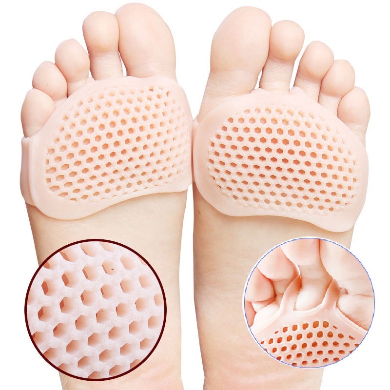 Silicone toe insoles relieve pain, prevent calluses, protect the soles ...