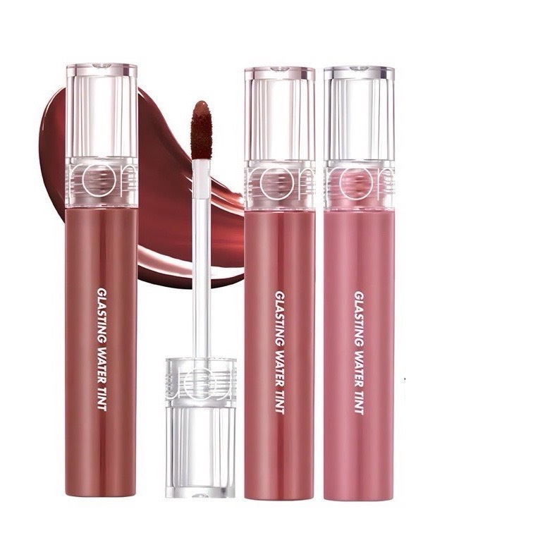 Romand Glasting Water Tint Lip Gloss Super Matte, Plump Lip Gloss 4g ...