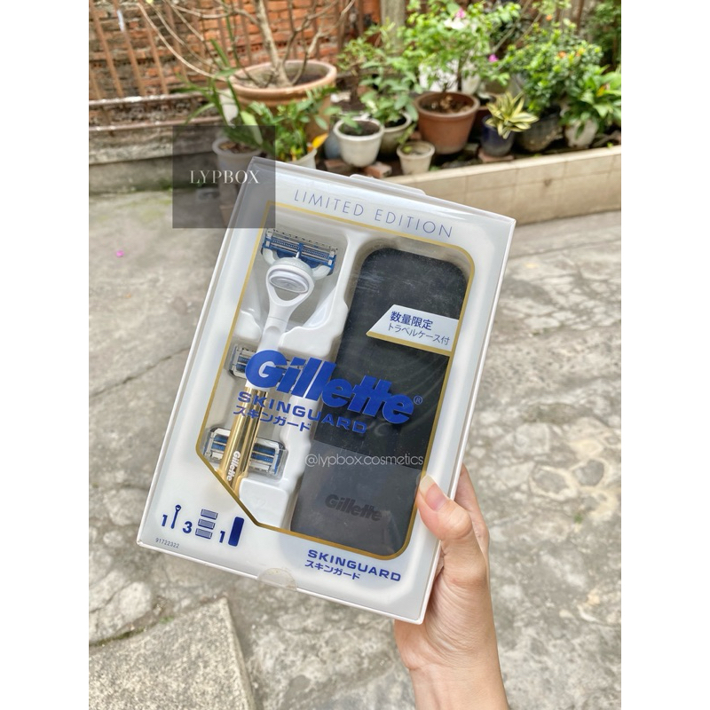 Auth - GILLETTE SKINGUARD Razor SET LIMITED EDITION | Shopee Philippines