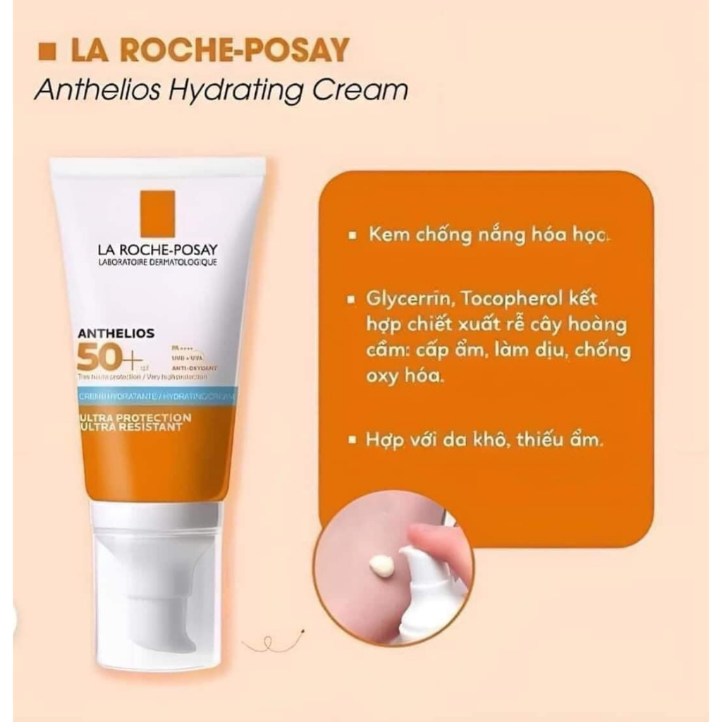 La Roche Posay Anthelios Uvmune 400 Hydrating Cream Spf50 50ml