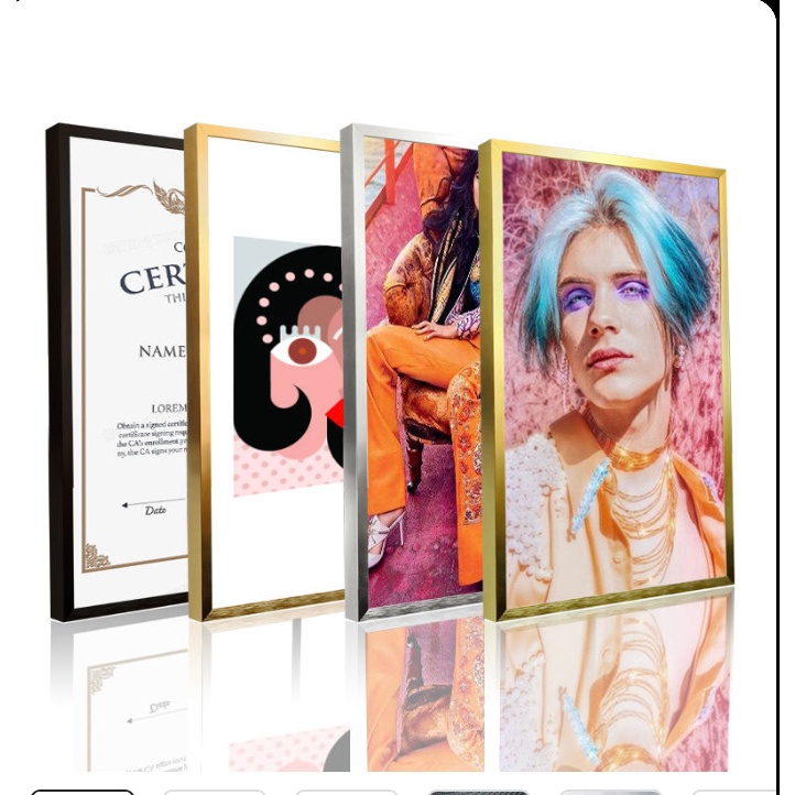 Photo frame - Picture frame - Certificate frame - High quality aluminum ...