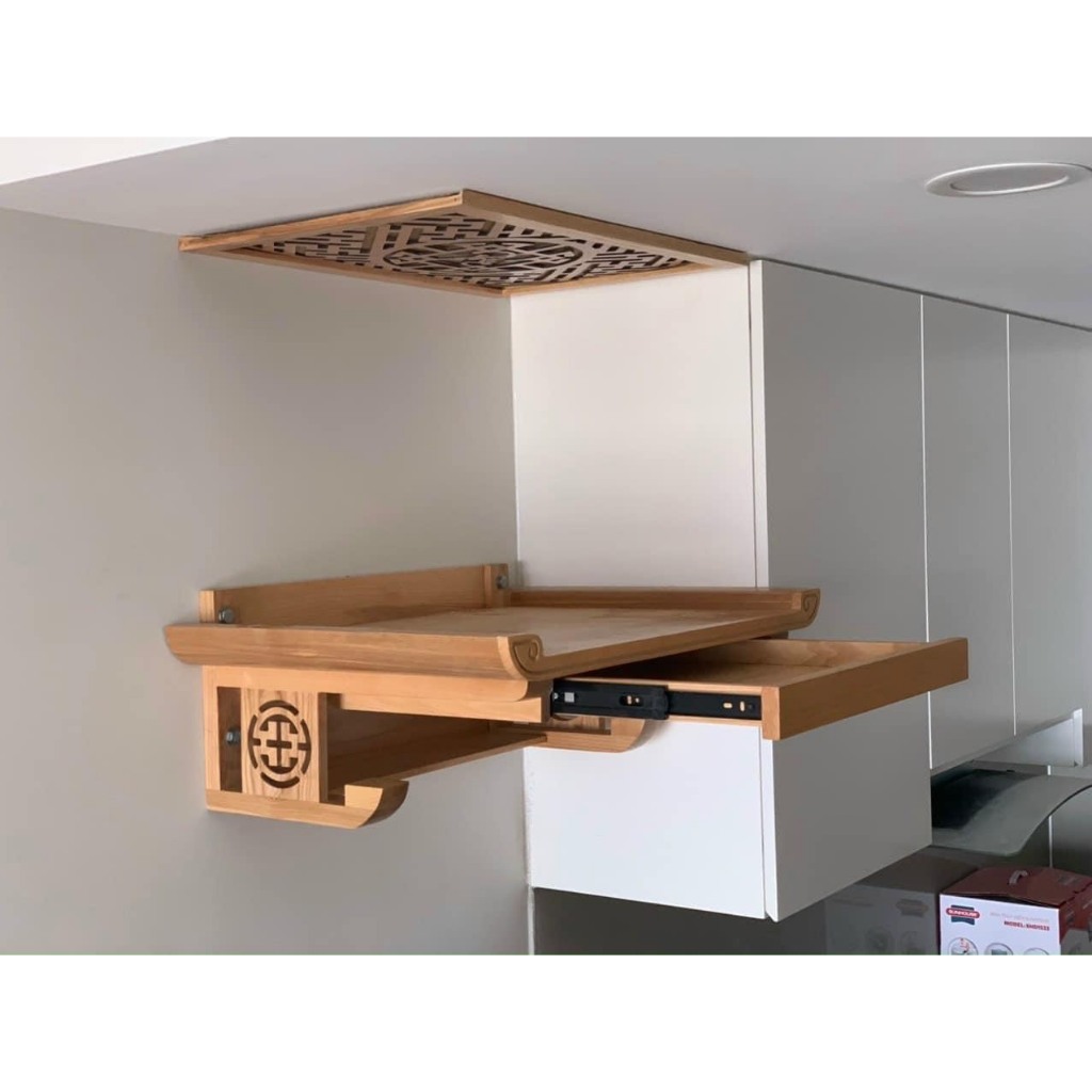 Altar Hanging Oak Drawer 61.69Cm full Set | Shopee Philippines
