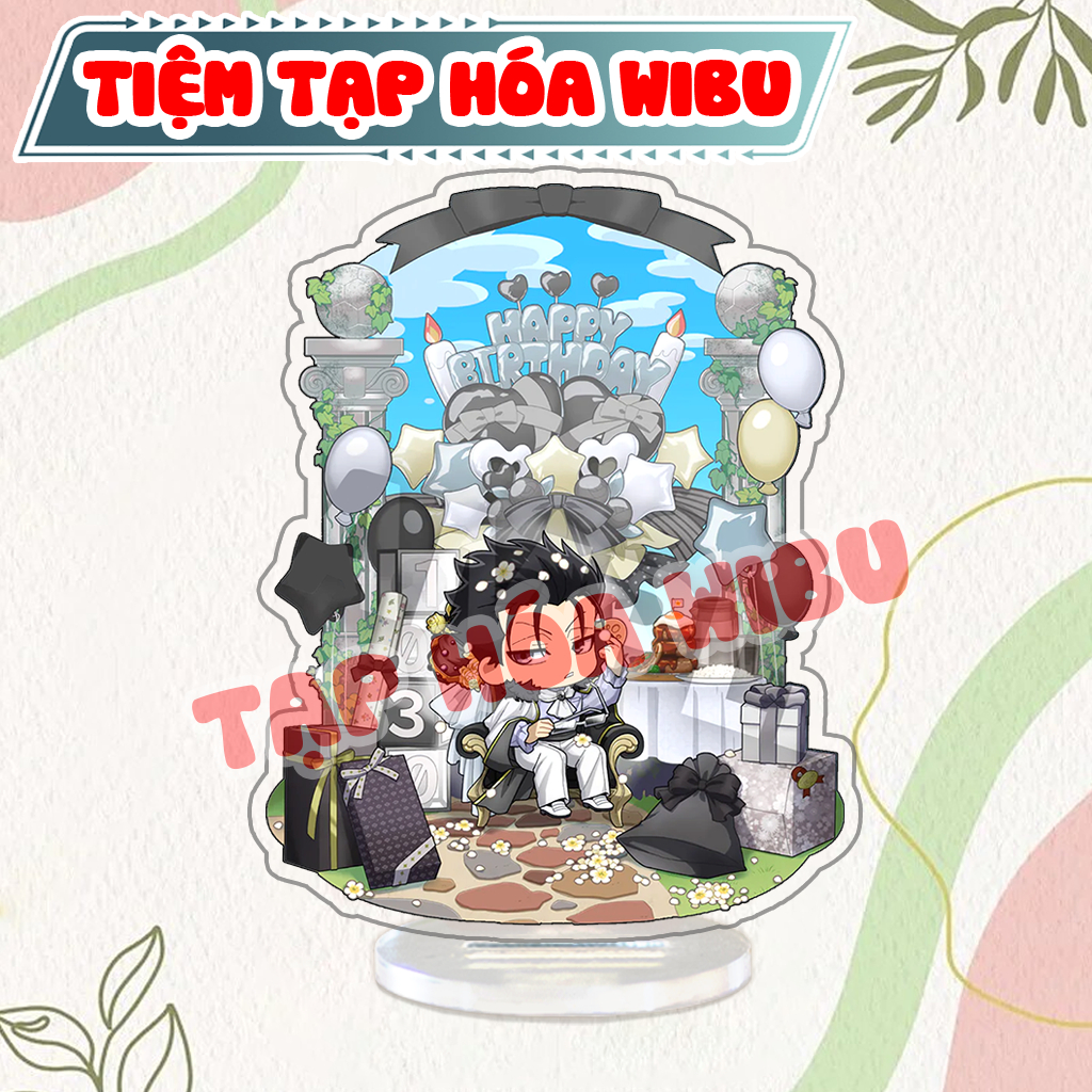 Statue Standee Acrylic Blue Lock Happy Birthday Rin Jingo Sae Hyoma ...