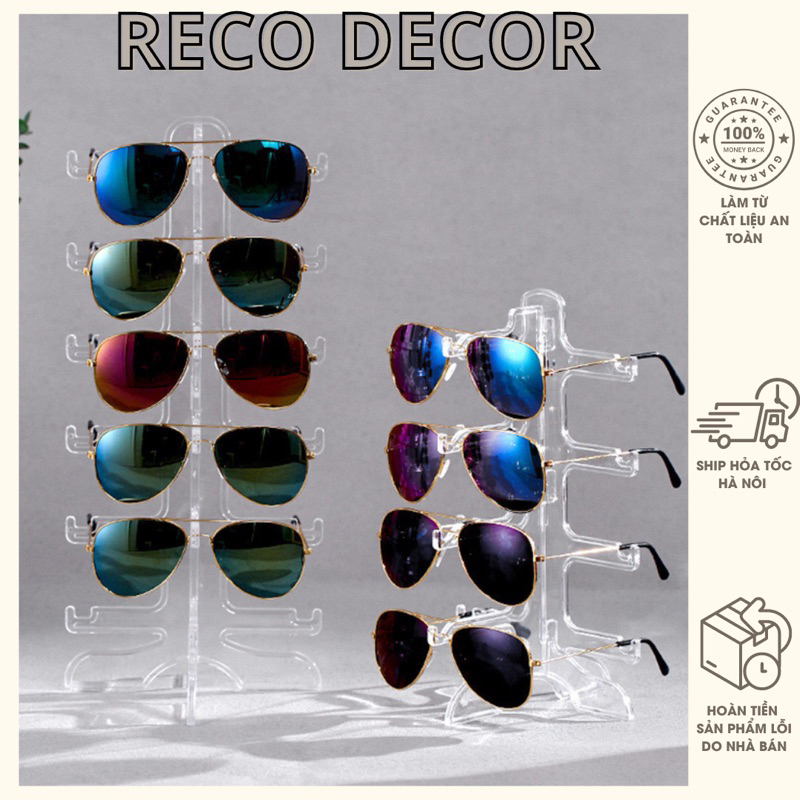 Simple Multi-Tier Mica Eyeglasses Rack for RECO Storage Display ...
