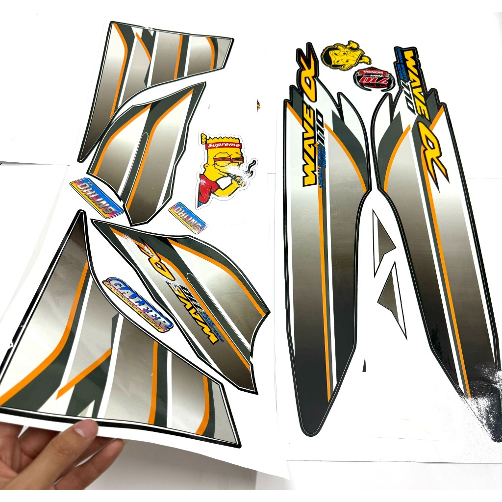 Wave Alpha 100 / 50cc Removable Stamp - 110 Wave A Commitment 3 Layers ...