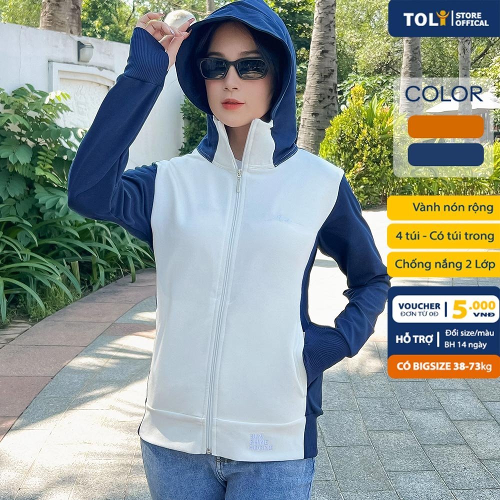 Toli women'sJacket has inner pocket, super wide brim for good sun ...