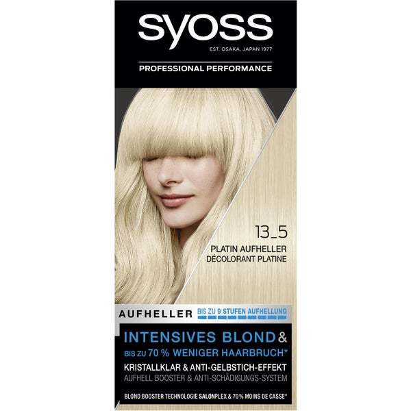 Syoss 13-5 platinum hair bleach imported from Germany | Shopee Philippines