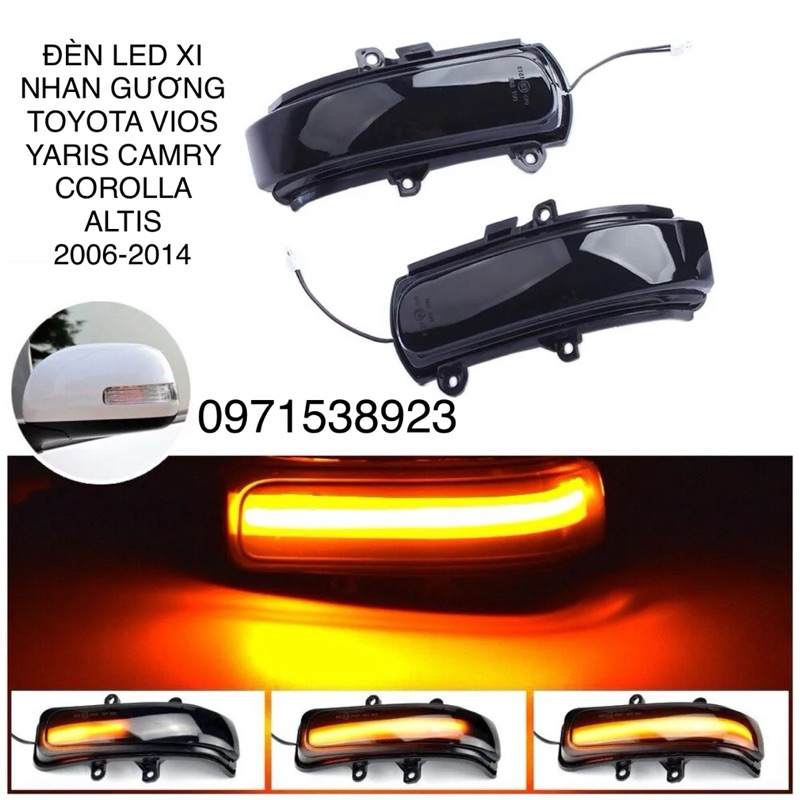 Led MIRROR Turn Signal Light for TOYOTA VIOS YARIS CAMRY COROLLA ALTIS ...