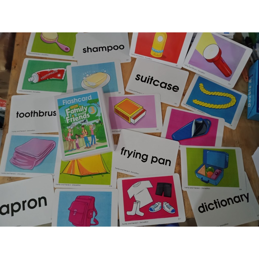 Flashcard Family and Friend 3 - 2nd edition | Shopee Philippines