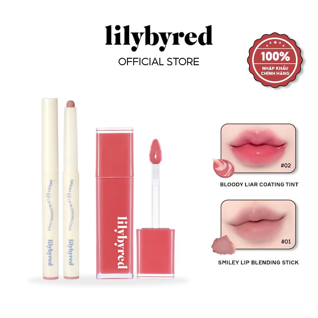 Lilybyred Bloody Liar Coating Tint Matte Lip Gloss Combo 3.5g ...