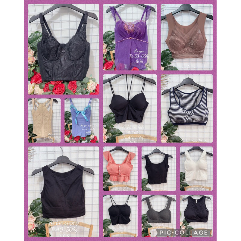 Strapless bras, workout tops, style bras (many models) | Shopee Philippines