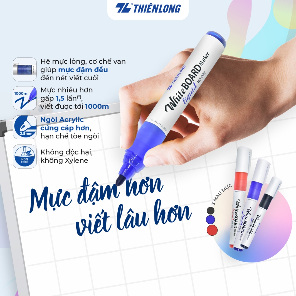 Whiteboard Marker Liquid Thien Long WB022 No Xylene Shopee Philippines