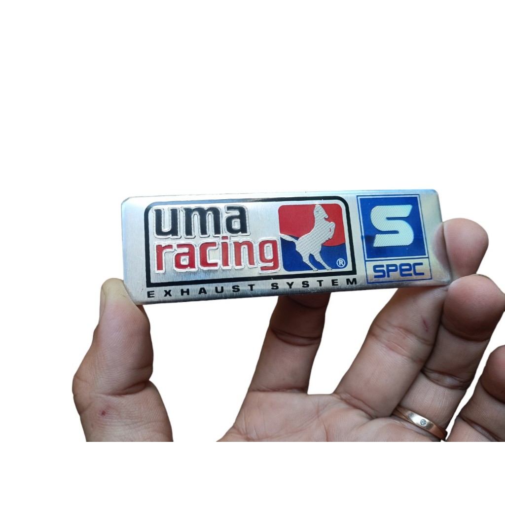 Uma racing aluminum stamp 3x10cm | Shopee Philippines