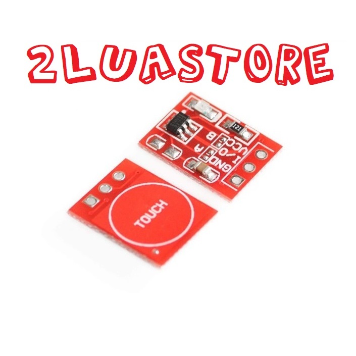 Set of 5 Self-Locking Touch Switch Modules TTP223 | Ttp223 Touch sensor ...