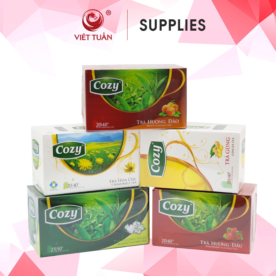 Cozy Tea Flavors Pack 2g*25pcs | Shopee Philippines