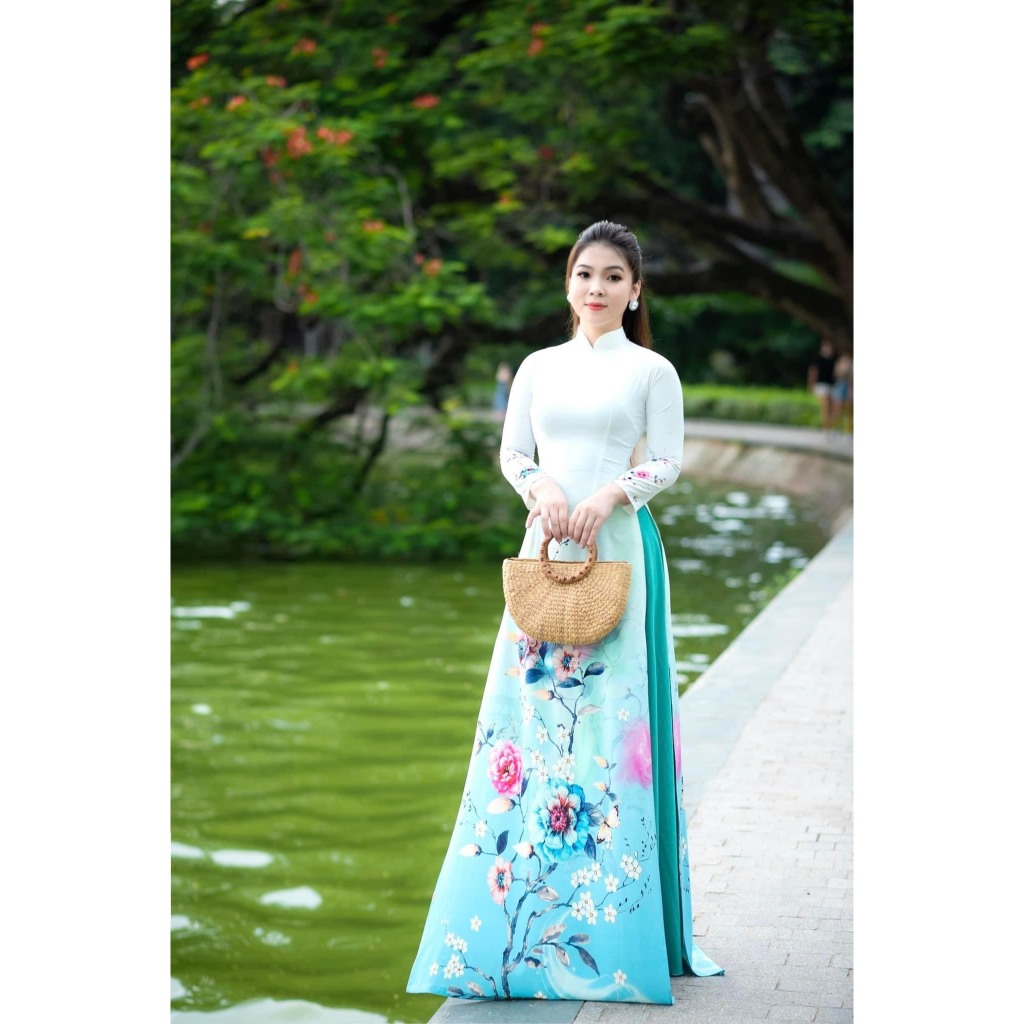 3d Printed Middle-Aged Ao Dai Models For Mothers And Mothers - Knit ...