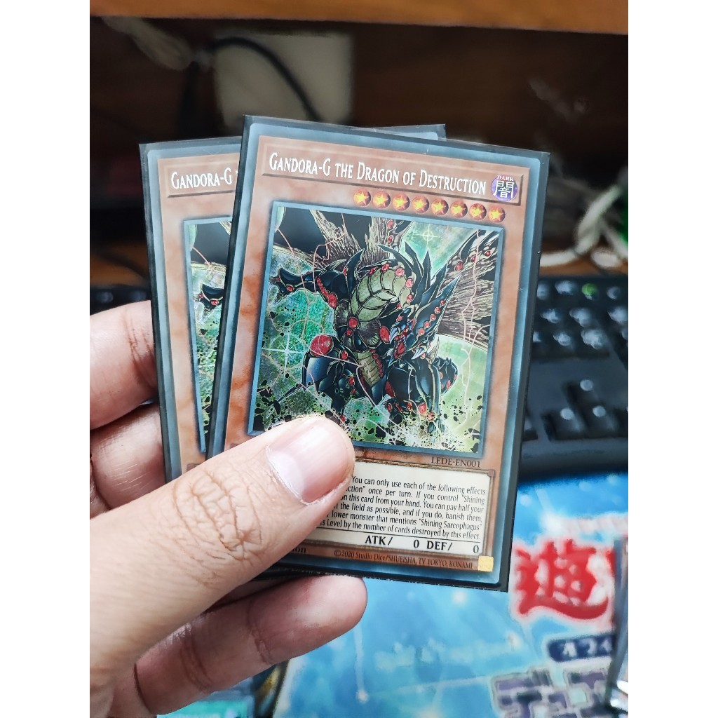 YU-GI-OH! Gandora-G Il Drago Della Distruzione - LEDE-EN001 - Rara Segreta - 1a Edizione