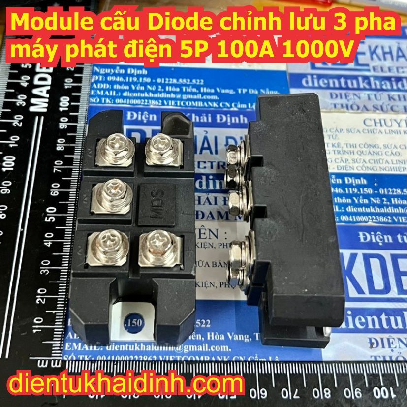 3phase alternator rectifier Diode Module 5P 100A 1000V kde6060
