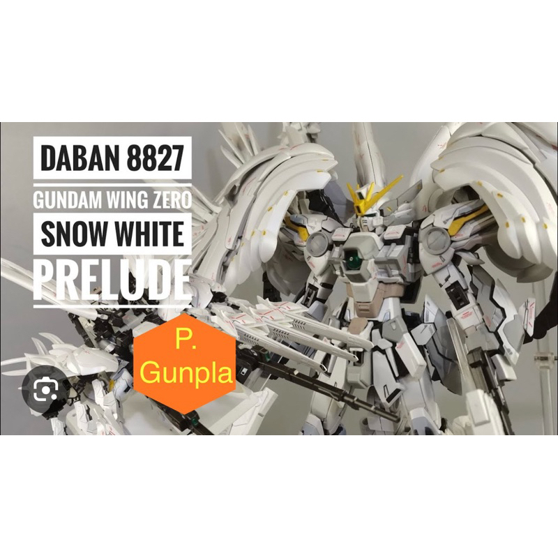 Assembly Model 8827 Ratio 1 / 100 Wing Smow White Prelude (With base ...