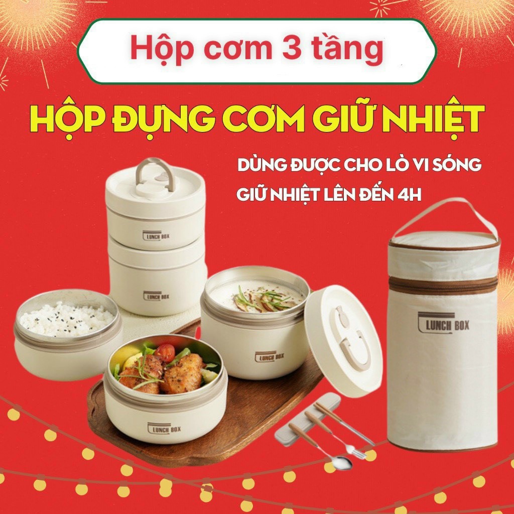 Lucky printed thermal rice box, 304 stainless steel office Lunchbox ...