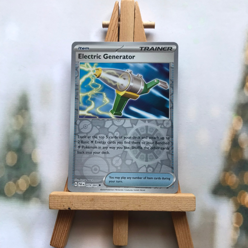 Pokemon Electric Generator picture card 079/091 Genuine English
