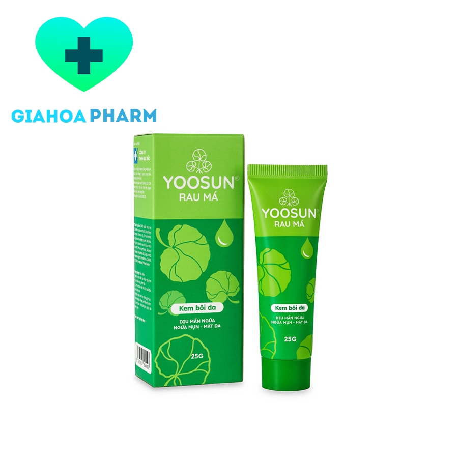 Yoosun pennywort Herbal skin cream to prevent acne, cool skin, avoid