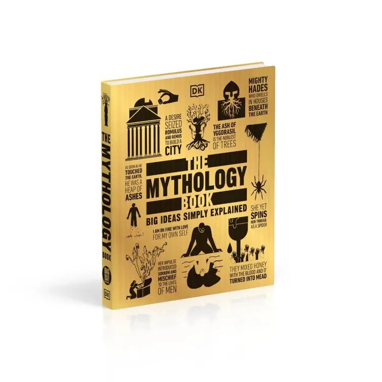 Book - DK The Mythology Book - Big Ideas Simply Explained (The Garden ...