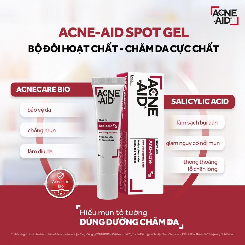 [01 / 2025] Acne-AID Spot Gel Anti-Acne Reduction Acne Gel - 10g ...