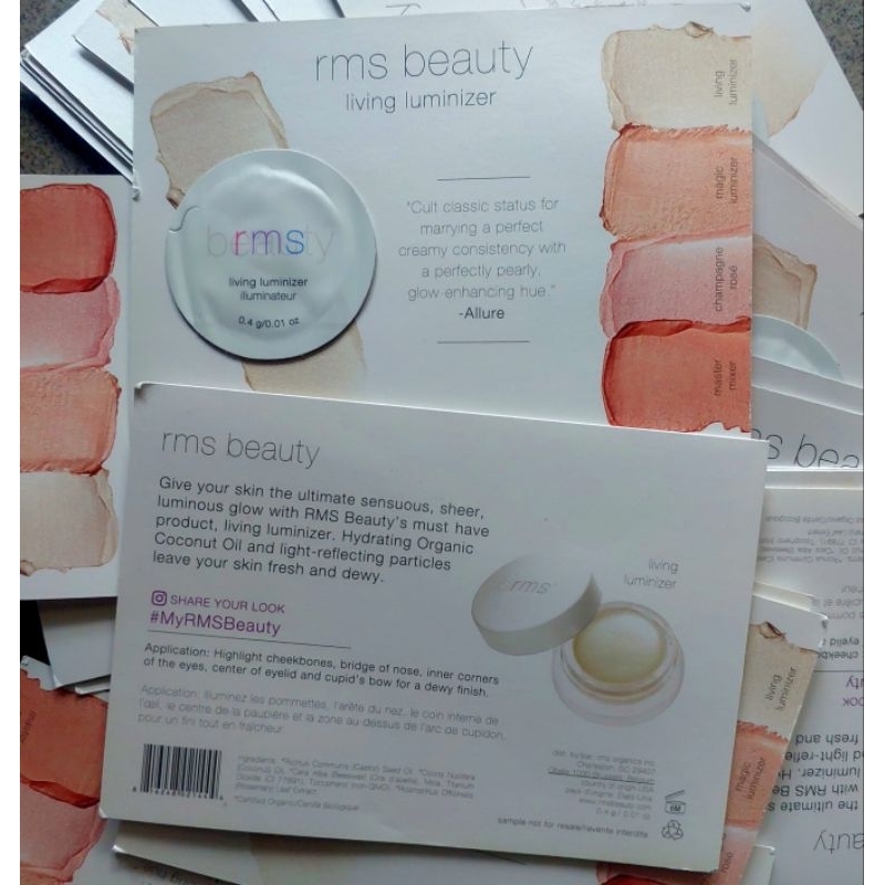 Rms beauty highlighter sample | Shopee Philippines