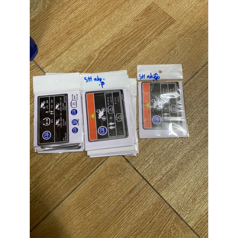 3-layer sticker for SH car specifications imported from Italy (original ...