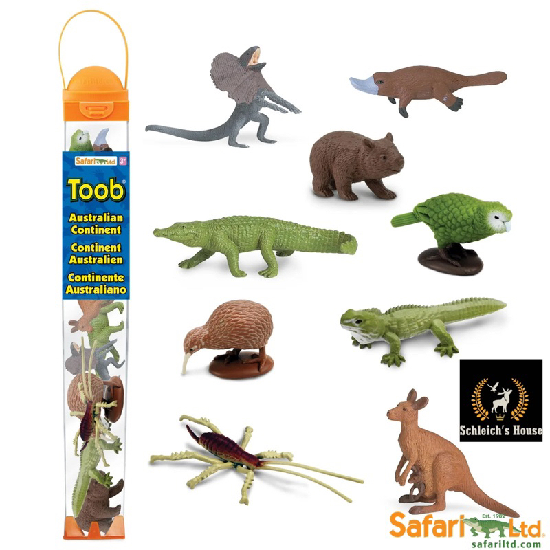 Animal models, genuine Safari Ltd animal toys Toobs Australian ...