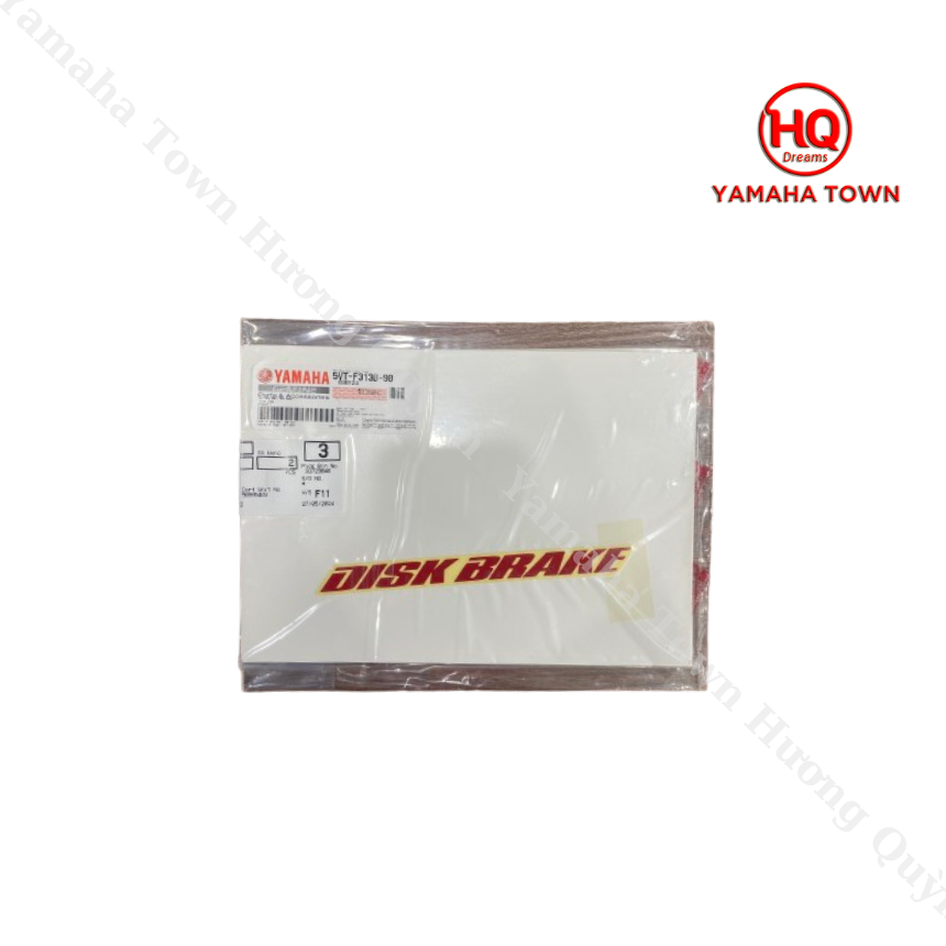 Disk BRAKE lettering sticker for YAMAHA - Genuine YAMAHA | Shopee ...