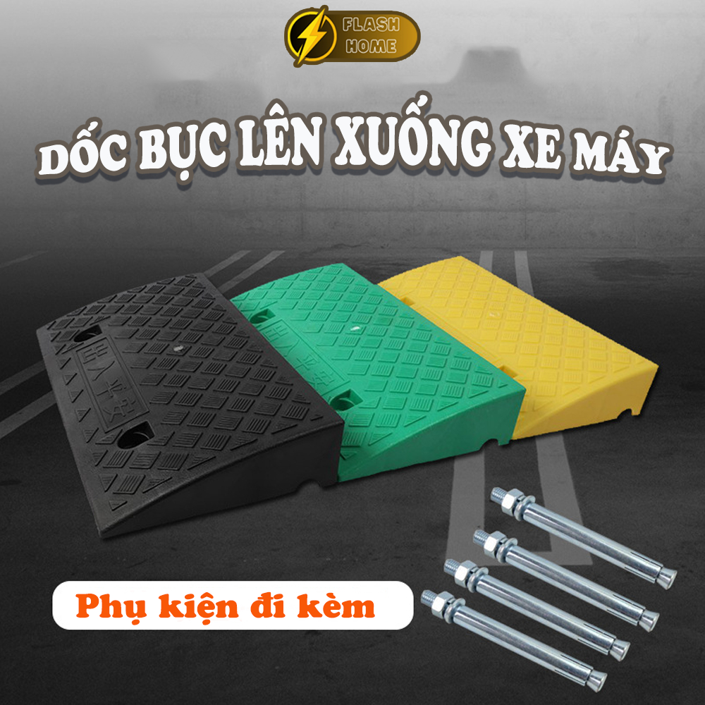 Triangular plastic ramps for getting on and off motorbikes and cars, durable PVC material ramps