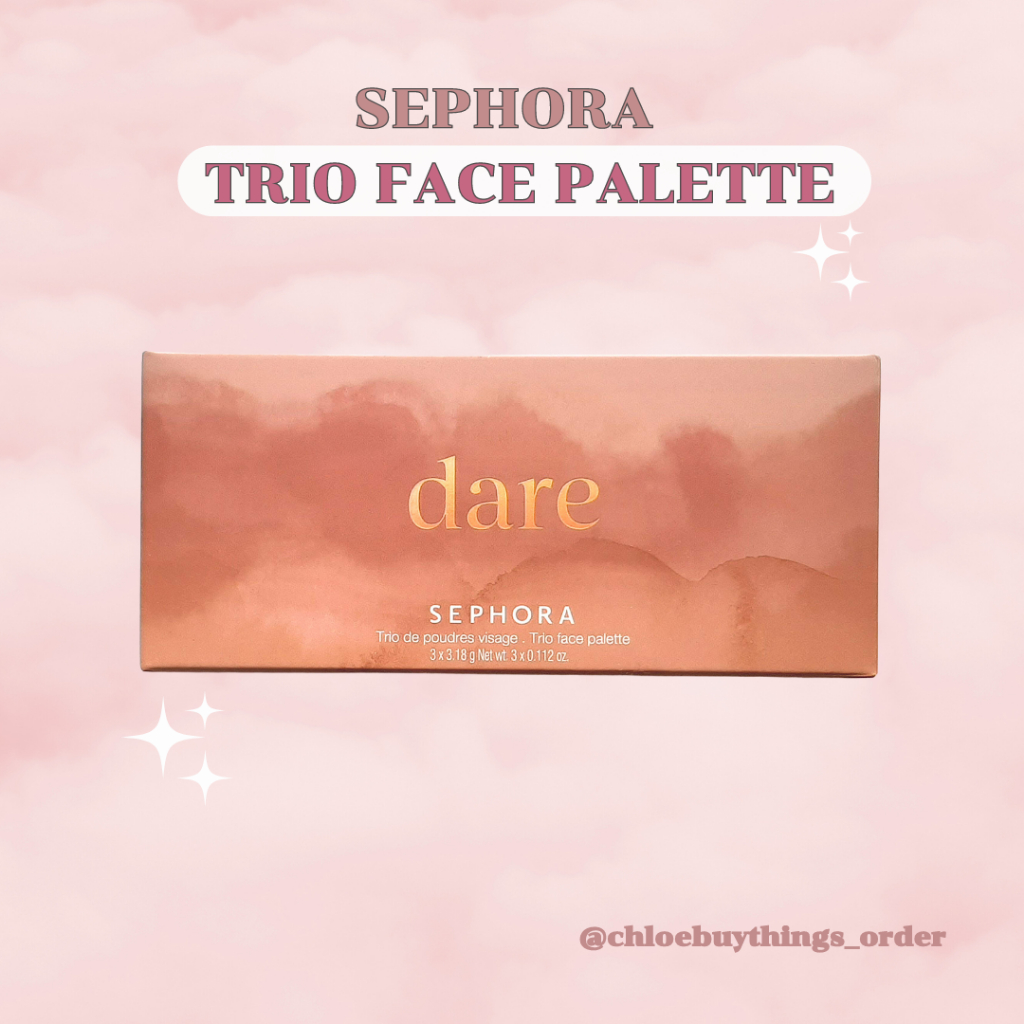 Sephora Collection Trio Face Palette - Dare | Shopee Philippines
