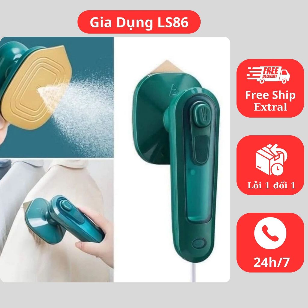 Portable Steam Iron, 33w mini Steam Iron With 80ml Water Tank Suitable