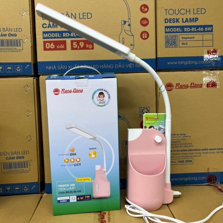 Led Table Lamp For Vision Protection Rang Dong RD-RL-46 6W Adjustable 3 ...