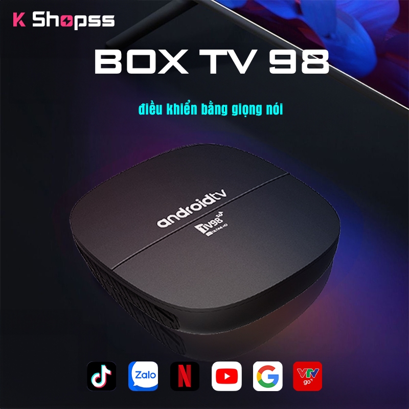 Android TV Box TV98 version 16G+256GB Vietnamese Wifi 5G ...